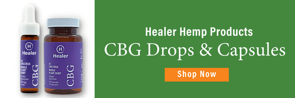 Healer CBG Drops and Capsules