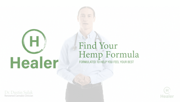 Dr. Sulak explains how to find your Healer Hemp formula
