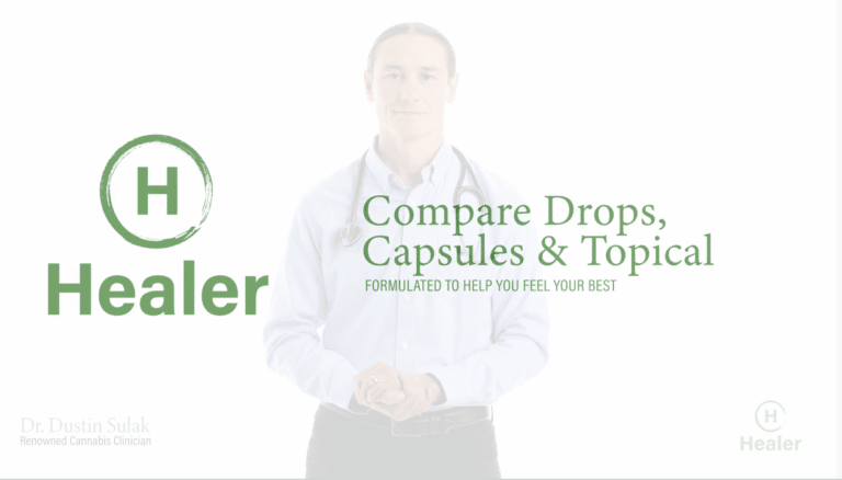 Compare Healer Drops, Capsules and Topical