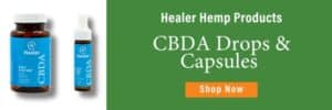Shop Healer CBDA Drops and Capsules