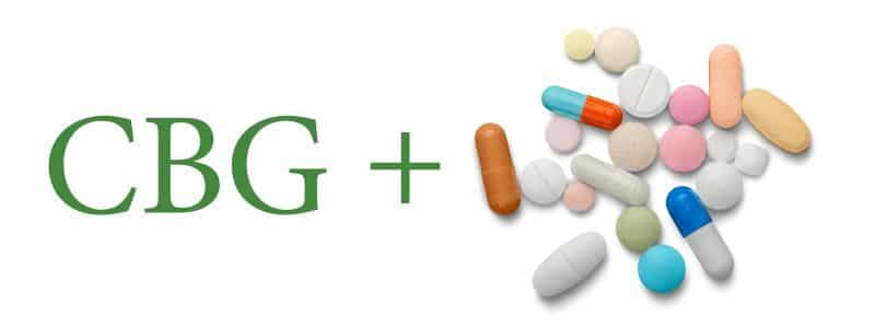 CBG and drug interactions
