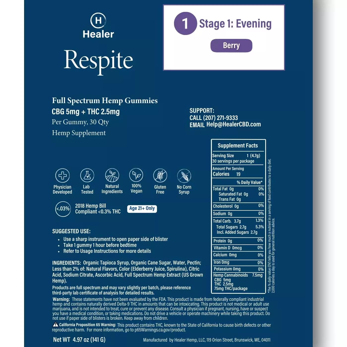Healer Respite Gummies - Image 15