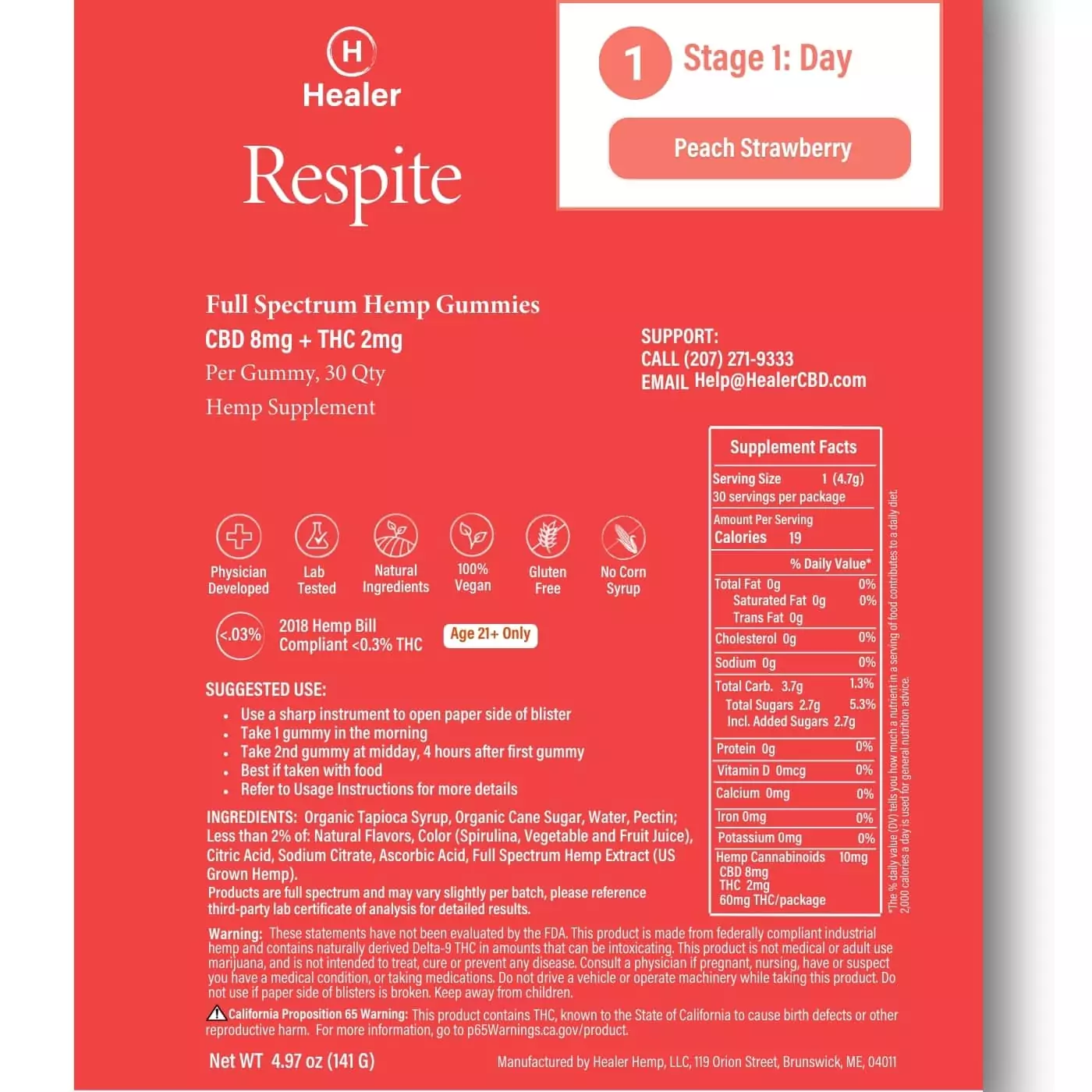 Healer Respite Gummies - Image 13