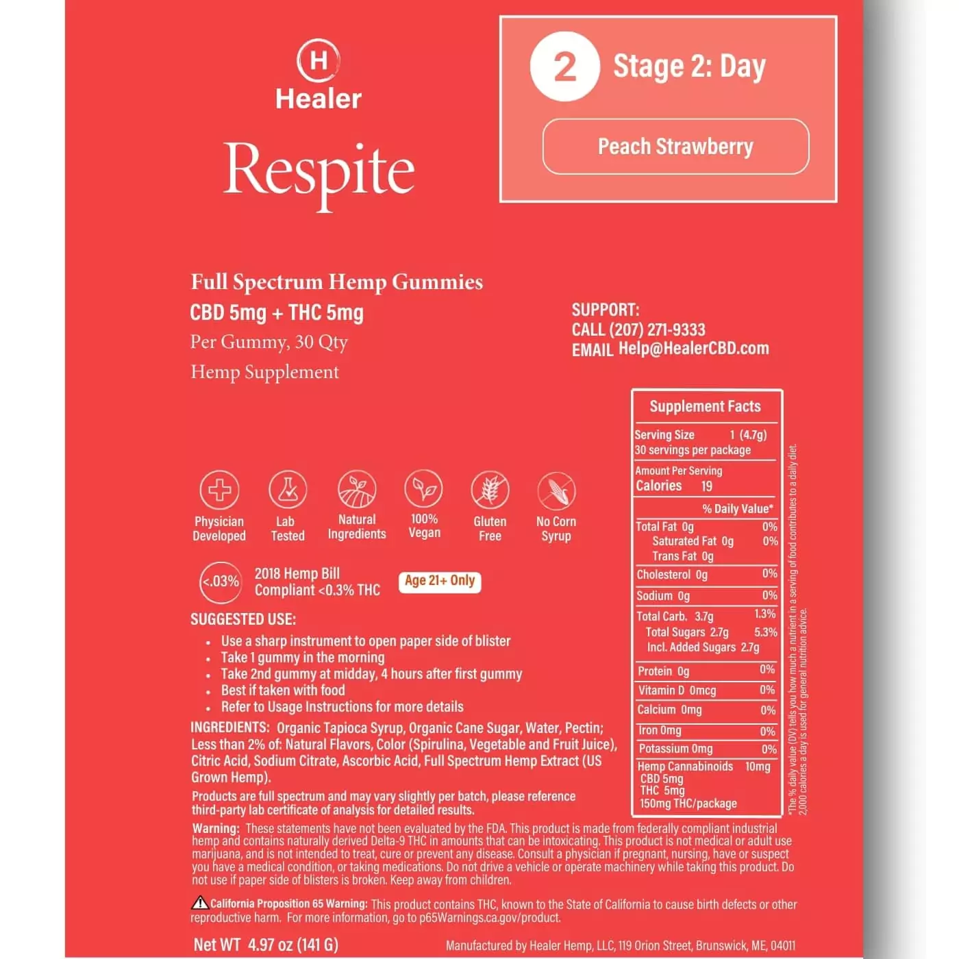 Healer Respite Gummies - Image 14