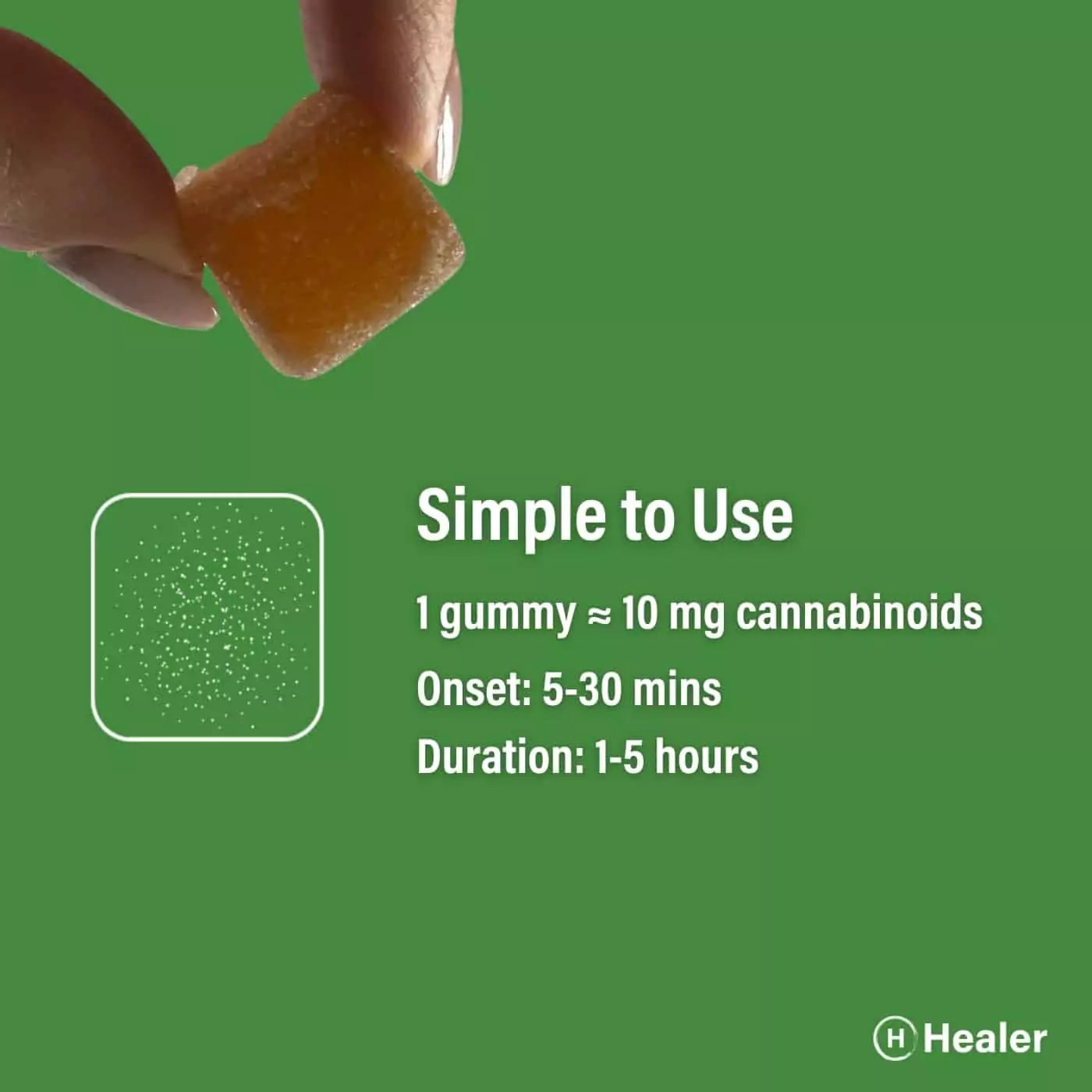 Relax CBG Gummies 6:1 CBG:CBGA - Image 3